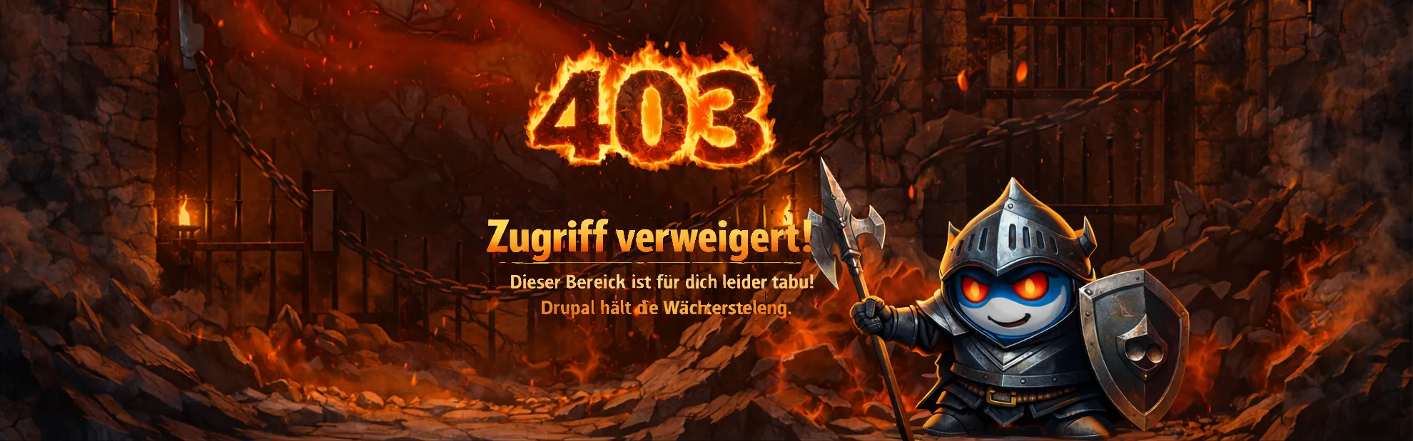 Zugang verweigert im Drachenverließ 403